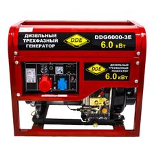 Дизельный генератор DDE DDG6000-3E (220/380 В)