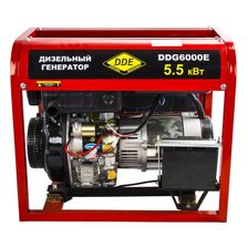 Дизельный генератор DDE DDG6000E (электрозапуск)