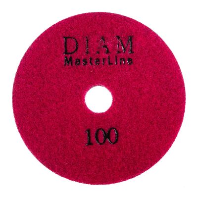Алмазный гибкий шлифовальный круг АГШК 100x2,5 №100 DIAM Master Line (мокрая)
