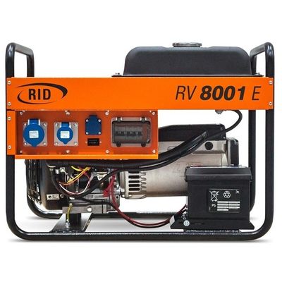 Генератор бензиновый RID RV 8001 E однофазный