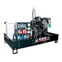 Дизельный генератор PRAMAC GBW10Y Linz трехфазный без кожуха