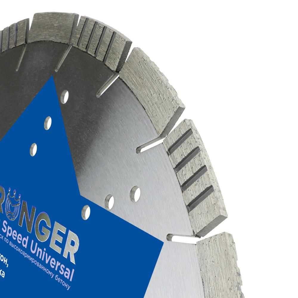 Алмазный диск Kronger 400 мм Laser Speed Universal - фото 2