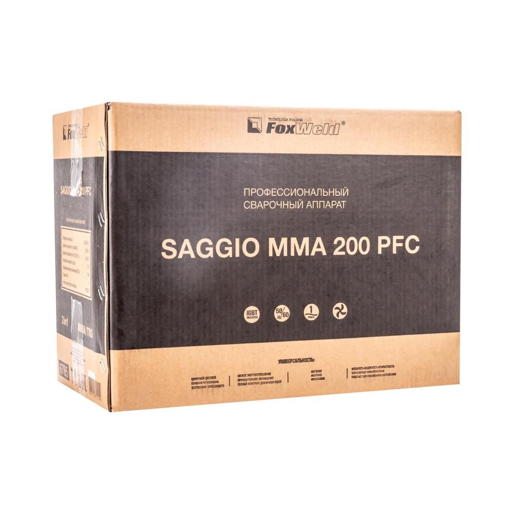 Сварочный аппарат FoxWeld SAGGIO MMA 200 PFC - фото 8