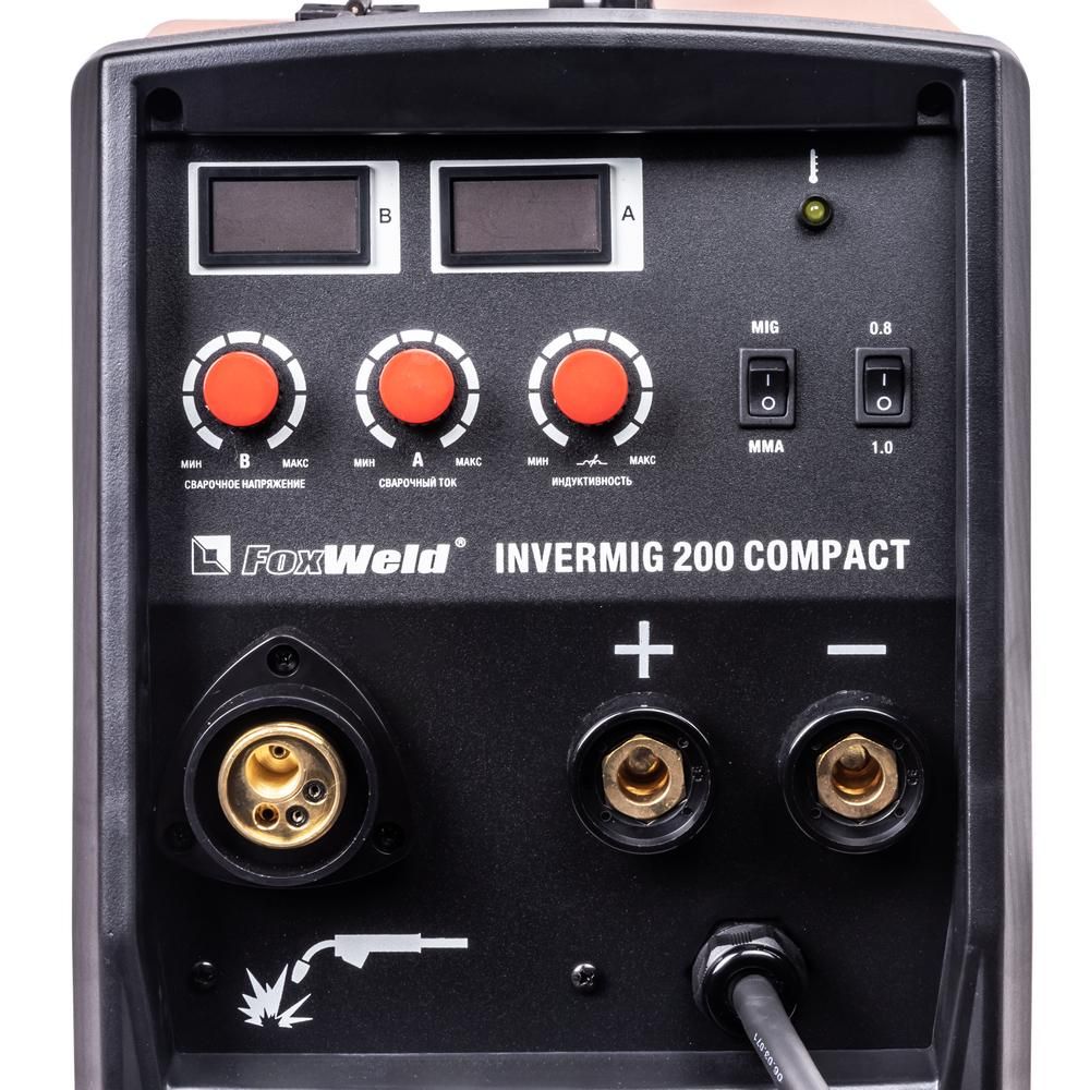Сварочный полуавтомат FoxWeld Invermig 200 COMPACT - фото 7