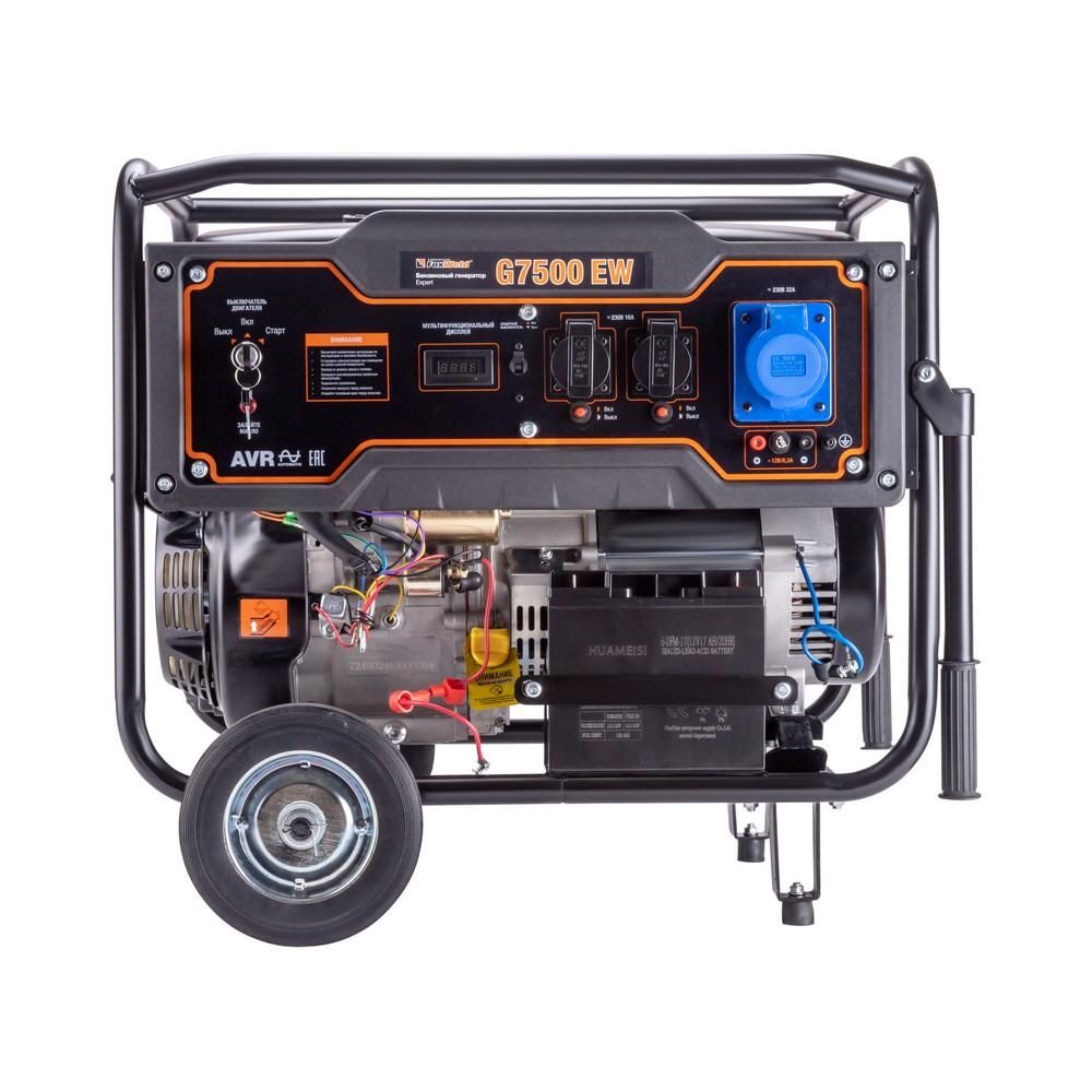 Бензиновый генератор FoxWeld Expert G7500 EW - фото 2