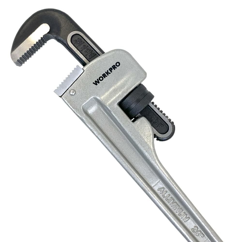 Ключ трубный WORKPRO алюминиевый 600мм (24