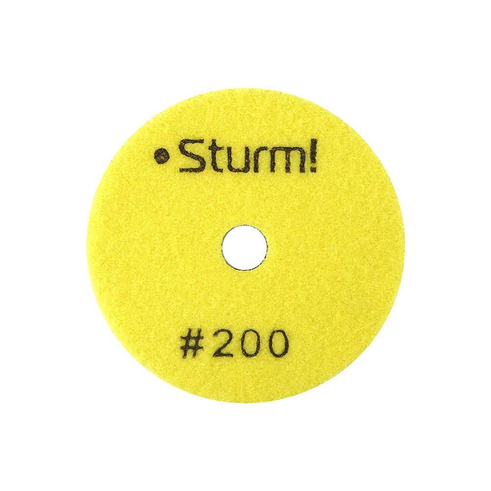 Круг шлифовальный гибкий Sturm! 9012-D100-200 - фото 2