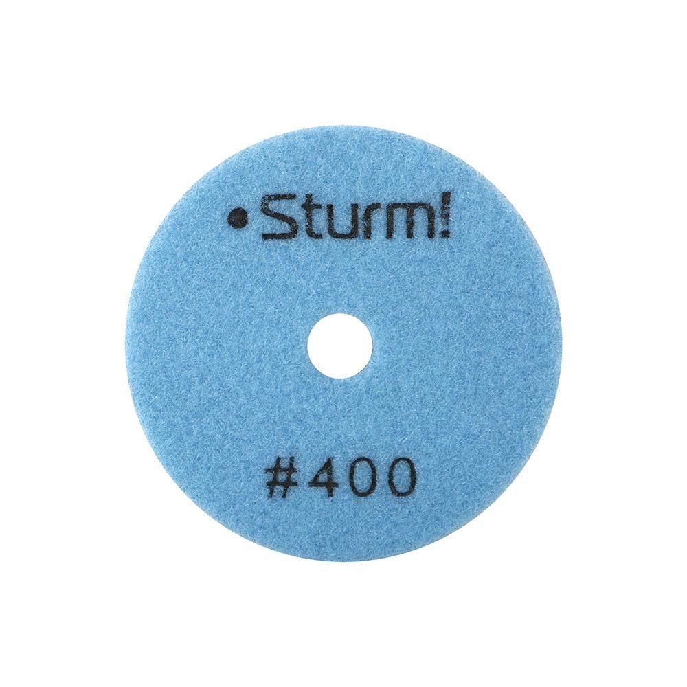 Круг шлифовальный гибкий Sturm! 9012-D100-400 - фото 2
