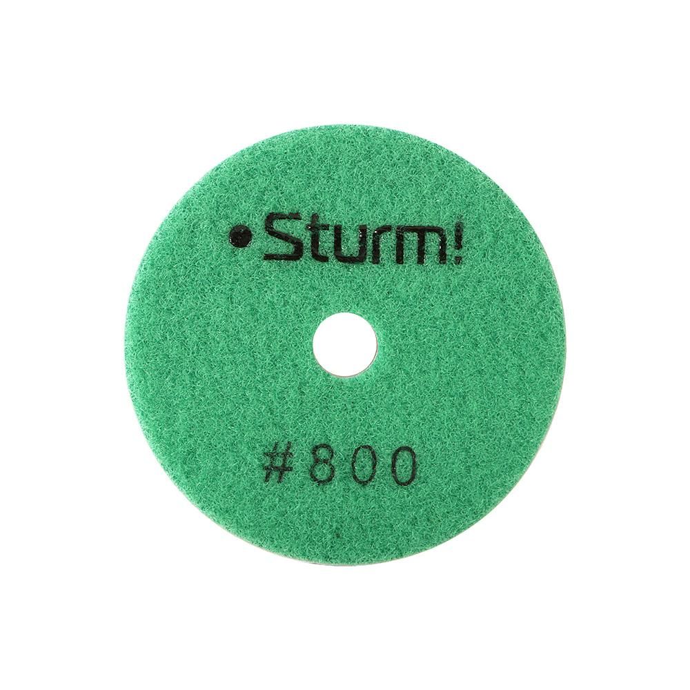 Круг шлифовальный гибкий Sturm! 9012-W100-800 - фото 2