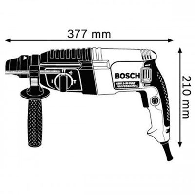 Перфоратор Bosch GBH 2‑26 DRE