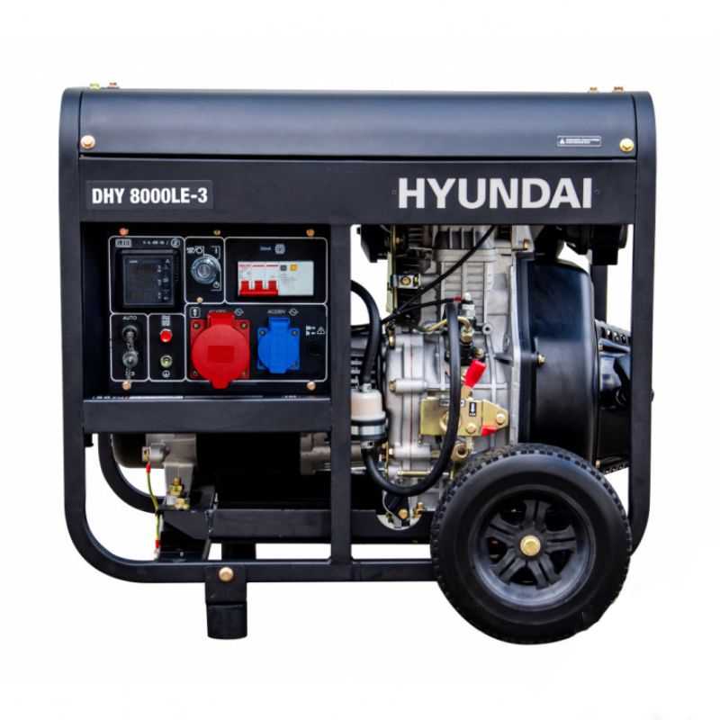 Генератор дизельный HYUNDAI DHY 8000LE-3 6 кВт