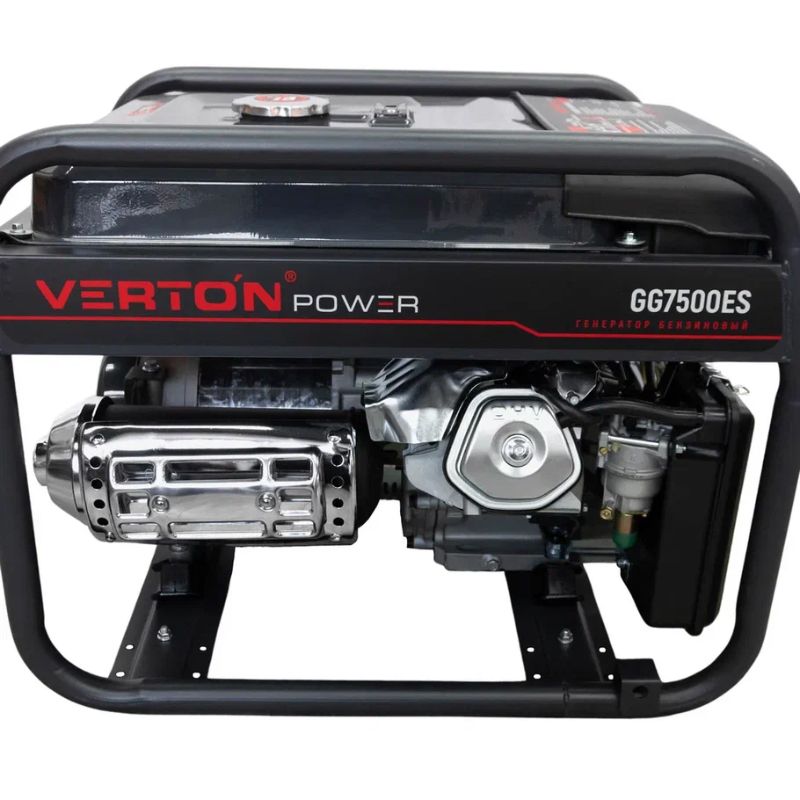 Генератор бензиновый VERTON POWER GG7500ES (6,0/6,5 кВт, 230В 