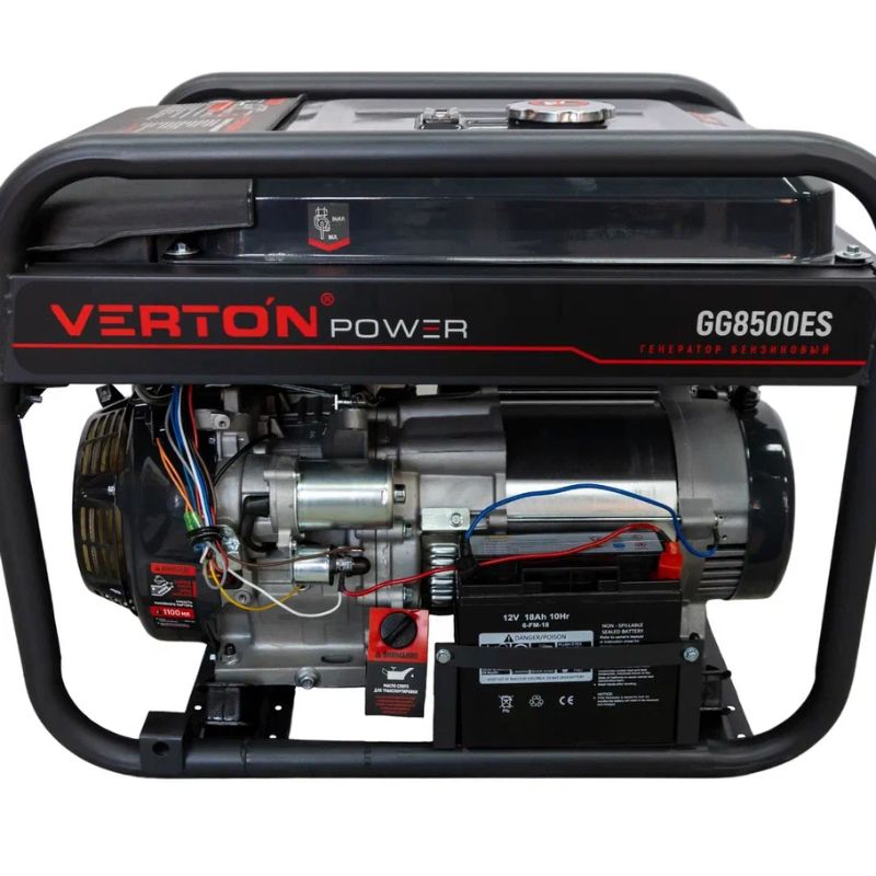 Генератор бензиновый VERTON POWER GG8500ES (7,0/7,5 кВт 