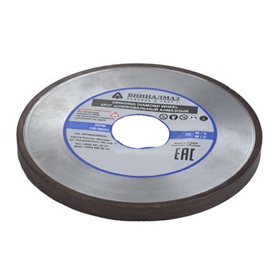Алмазный шлифовальный круг Внииалмаз 1А1 150x20x6x32 мм (металлическая связка) 3850 об/мин