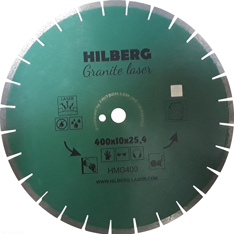 Диск алмазный Hilberg Granite Laser диаметр 400 мм