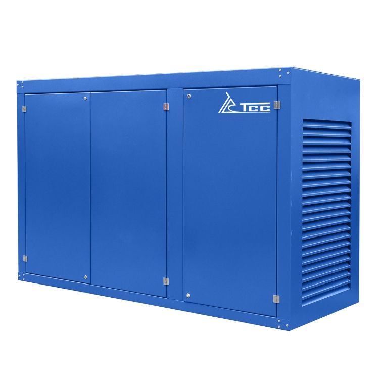 Дизельный генератор ТСС АД-300С-Т400-1РМ17 (Mecc Alte) (1 ст. автоматизации, кожух погодозащитный) 550 л