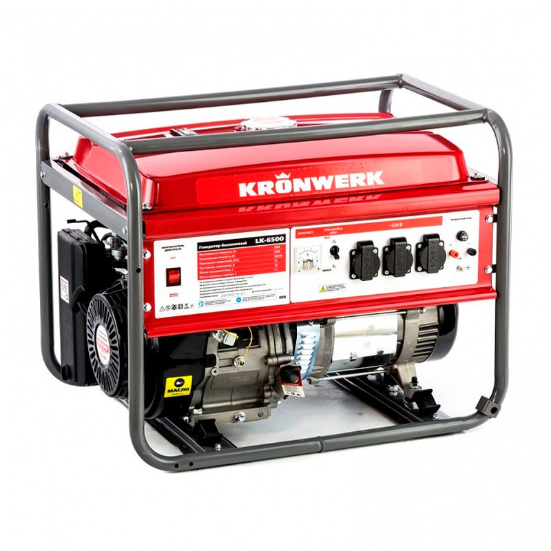 Генератор бензиновый Kronwerk LK 6500
