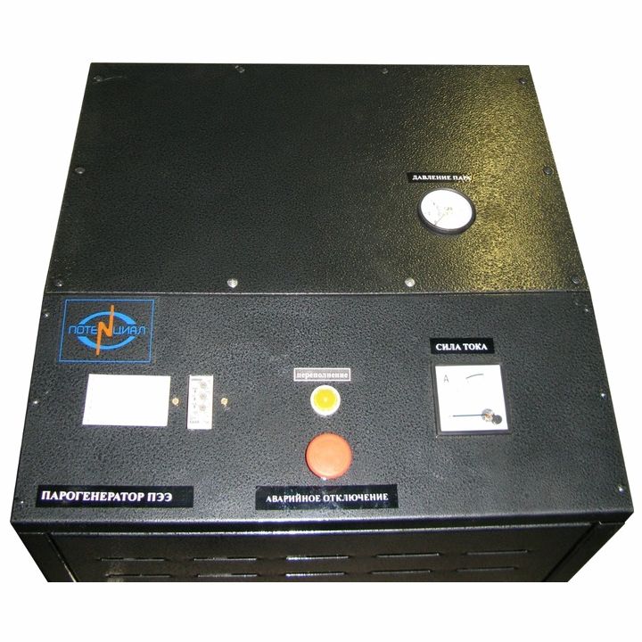 Парогенератор Потенциал ПЭЭ-250Р 0,55 МПа (панель управления)
