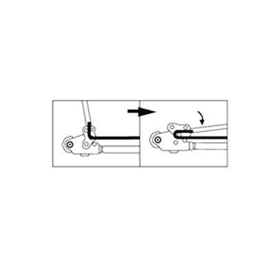 Ножницы для гибки и резки арматуры (арматурогиб) Kern до 18 мм (3/4)
