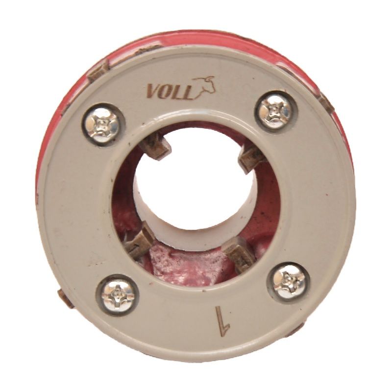 Резьбонарезная головка для электрического клуппа VOLL BSPT SS 1 (маркировка)