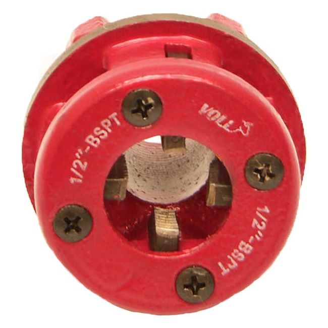 Резьбонарезная головка для электрического клуппа VOLL BSPT SS 1/2 (маркировка)