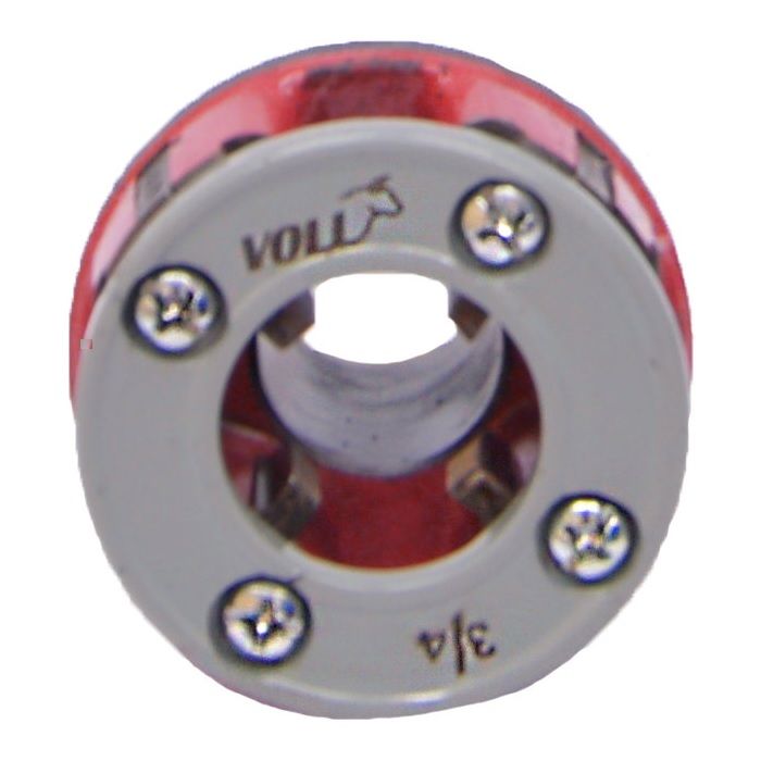 Резьбонарезная головка для электрического клуппа VOLL BSPT SS 3/4 (маркировка)