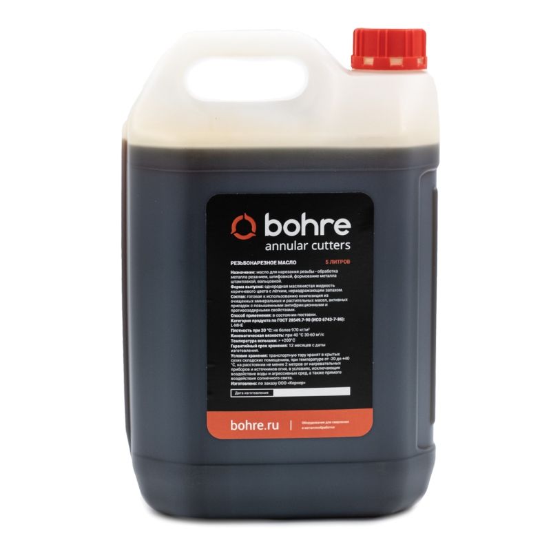 Резьбонарезное масло Bohre 5 л - фото 3