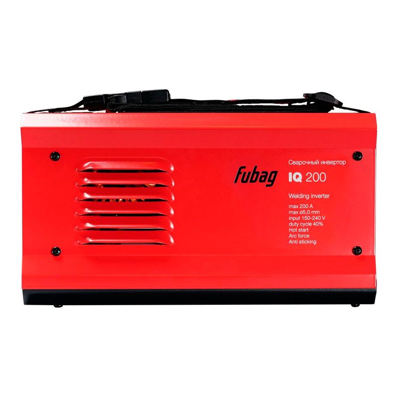 Инвертор Fubag IQ 200 работает с электродами 1,6-5 мм