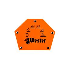 Уголок магнитный для сварки Wester WMCT75 829-007, углы 30 , 45 , 60 , 75 , 90 , 135 - фото 2