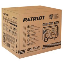 Бензогенератор PATRIOT GRS 7500 E
