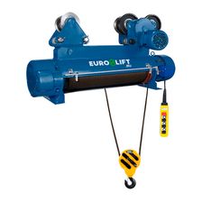 Таль электрическая EURO-LIFT CD1 1 т 12 м синего цвета