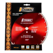 Диск алмазный DIAMAL 350x3.2x10x25.4мм