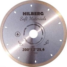 Диск алмазный Hilberg Сплошной Hyper Thin диаметр 200 мм