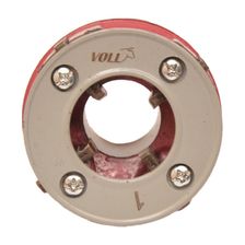 Резьбонарезная головка для электрического клуппа VOLL BSPT SS 1 (маркировка)