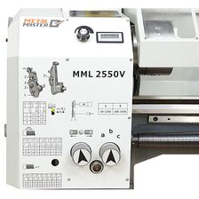 Токарный станок Metal Master MML 2550 V (органы управления)