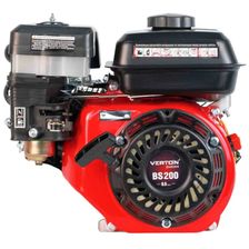 Двигатель VERTON GARDEN BS-200/20 (196 см3,4.8кВт/6.5л.с,d вала 20мм,V 3.6 л.ручн. зап.) - фото 1