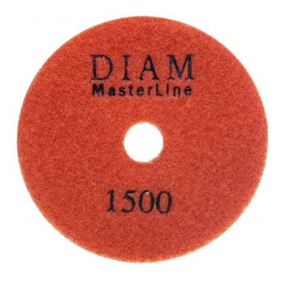 Алмазный гибкий шлифовальный круг АГШК 100x2,5 №1500 DIAM Master Line (мокрая)