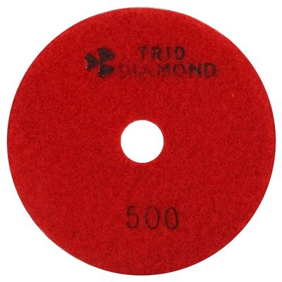 Алмазный гибкий шлифовальный круг Черепашка 100 мм №500 (мокрая шлифовка)