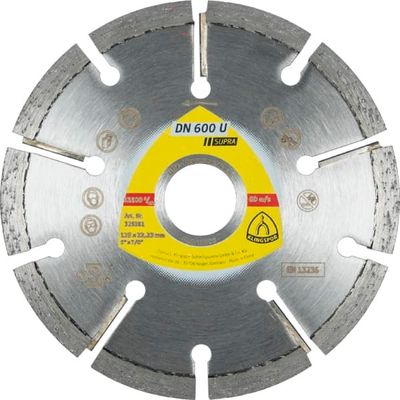 Отрезной алмазный диск КЛИНГСПОР 115x4,5x22,23/9S/7/S/DT/SUPRA/DN600U