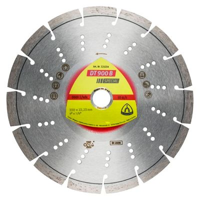 Алмазный диск KLINGSPOR DT900B SPECIAL 400x25,4 мм