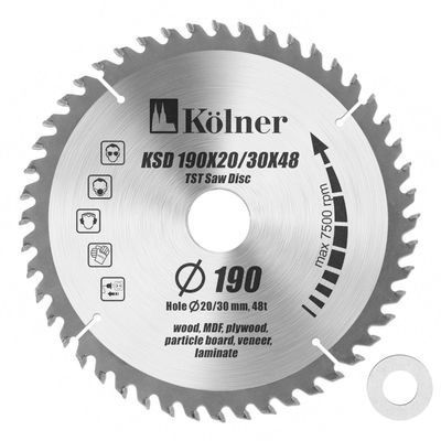 Пильный диск KOLNER KSD 190х20/30x48