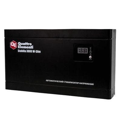 Стабилизатор напряжения Quattro Elementi Stabilia 3000 W-Slim