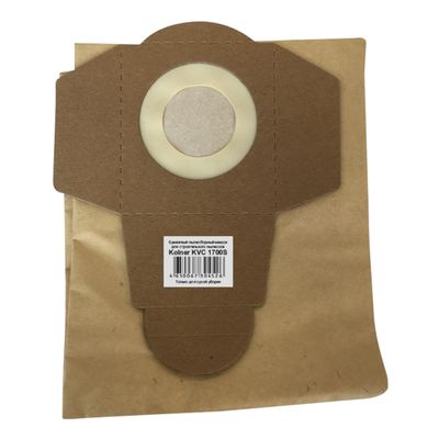 Бумажный пылесборный мешок для KVC1700S, KVC1800DS, KVC 1900S (5 шт)