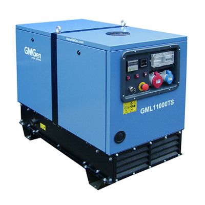 Генератор дизельный портативный GMGen Power Systems GML11000TS низкошумный