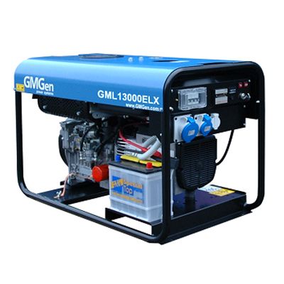Генератор дизельный портативный GMGen Power Systems GML13000ELX