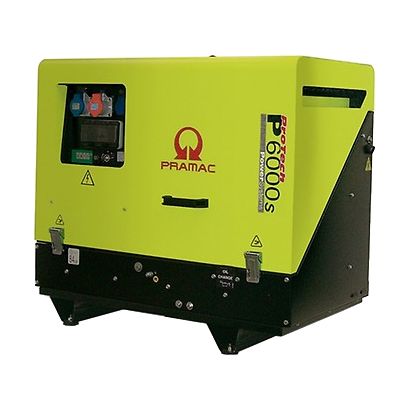 Дизельный генератор портативный PRAMAC P6000s CONN DPP, 400/230V