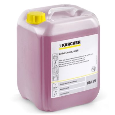 Профессиональное средство Karcher RM 25 кислотное для санитарных помещений, 10л (основное)