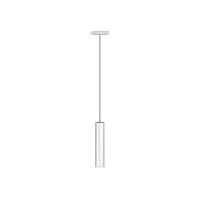 Трековый подвесной светильник 14Вт, CRI90, 3000К, гр. 24°, IP20, DALI, 48B, белый (длина кабеля 1м)