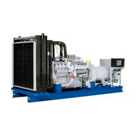 Дизельный генератор MGE MTU 1200 кВт откр.