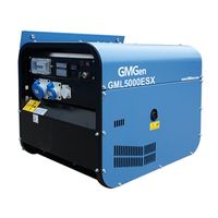 Генератор дизельный портативный GMGen Power Systems GML5000ESX низкошумный